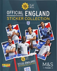 Eat Well Play Well Official England Sticker Collection swaps